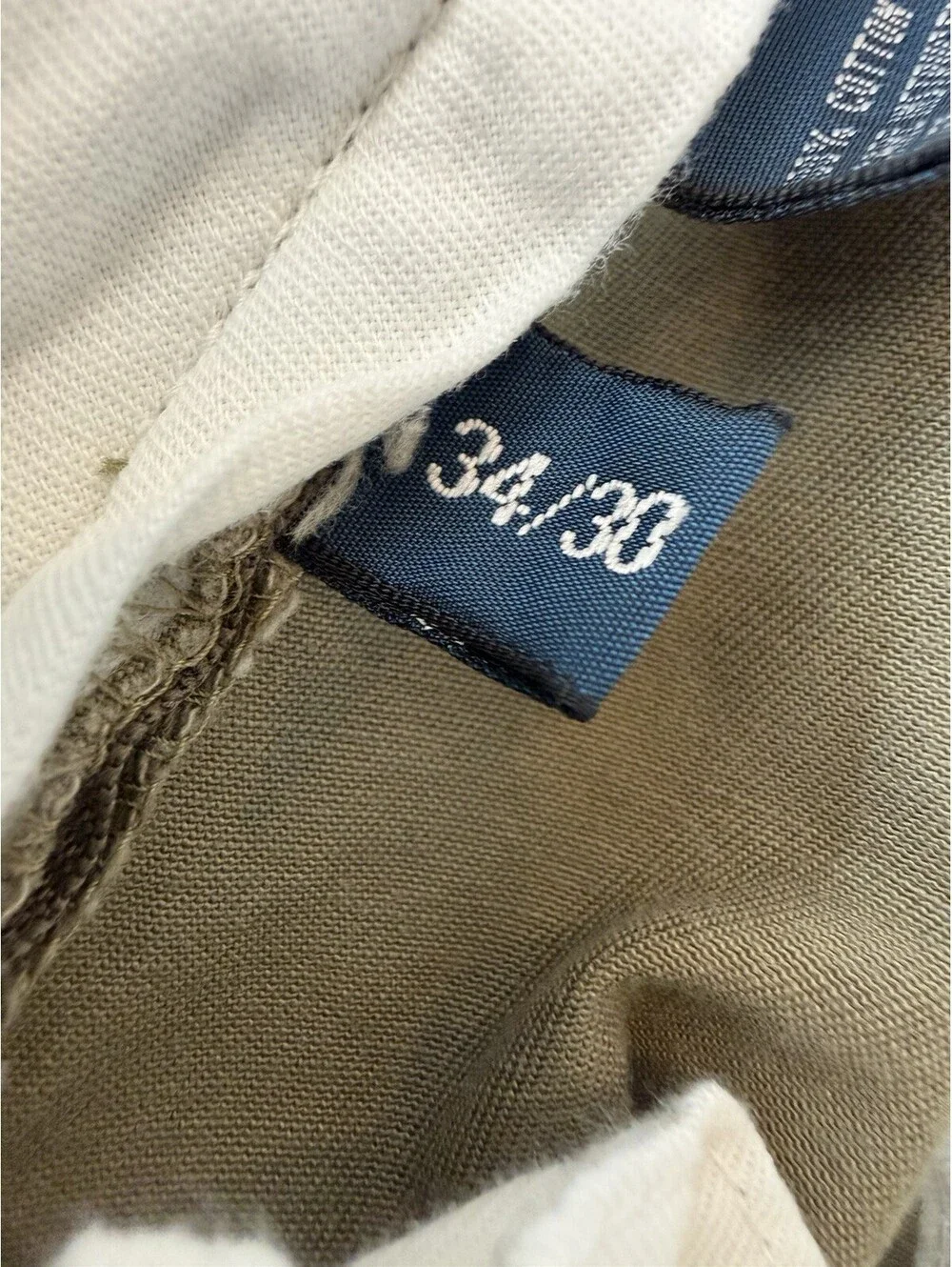 Polo Ralph Lauren Prospect Pant Mens 34x30 Tan Classic Chino Twill Straight